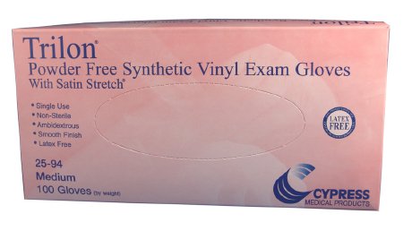 Trilon Powder-Free Vinyl Exam Gloves